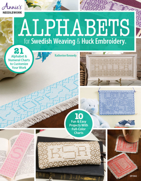 Cover image for book Alphabets for Swedish Weaving &amp; Huck Embroidery