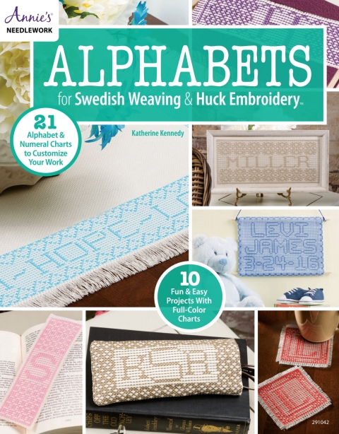 Cover image for book Alphabets for Swedish Weaving &amp; Huck Embroidery