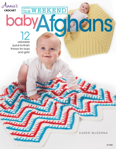 Cover image for book In a Weekend: Baby Afghans