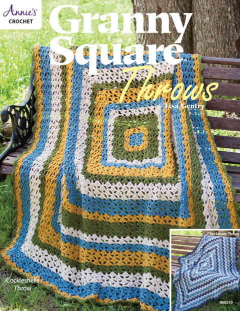 Cover image for book Granny Square Throws
