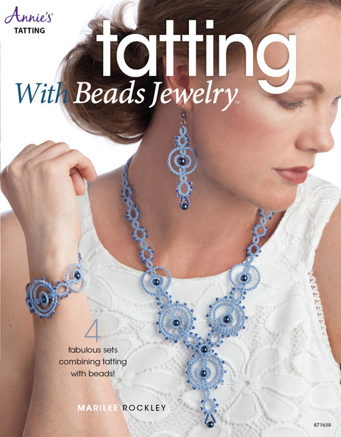 Cover image for book Tatting with Beads Jewelry