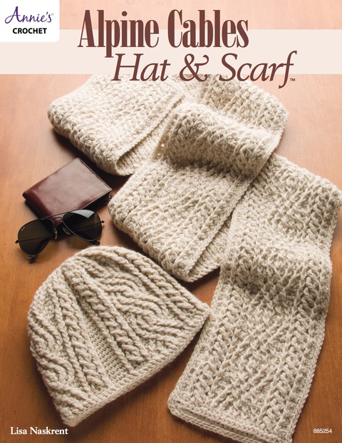 Cover image for book Alpine Cables Hat &amp; Scarf