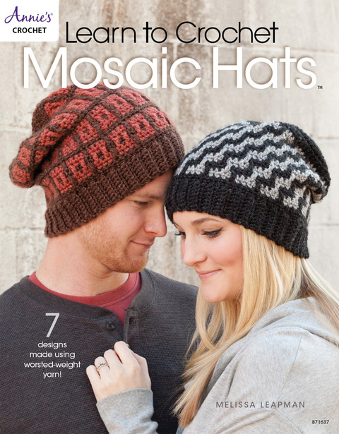 Cover image for book Learn to Crochet Mosaic Hats