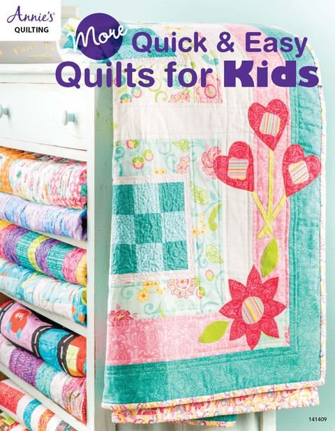 Cover image for book More Quick &amp; Easy Quilts for Kids
