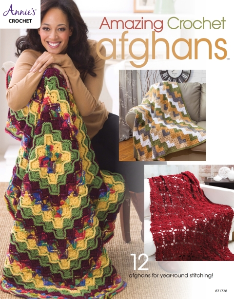 Cover image for book Amazing Crochet Afghans