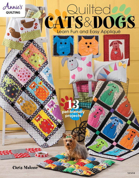 Cover image for book Quilted Cats &amp; Dogs