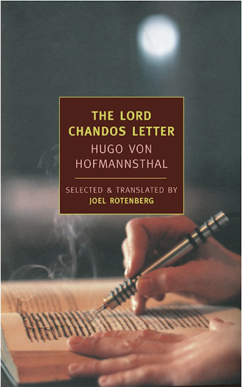 Cover image for book The Lord Chandos Letter