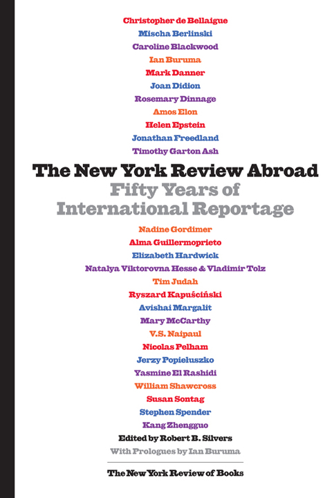 Cover image for book The New York Review Abroad
