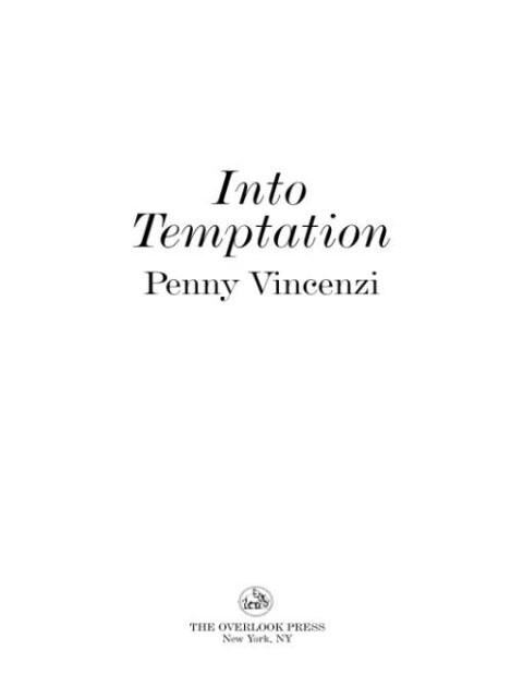 Cover image for book Into Temptation
