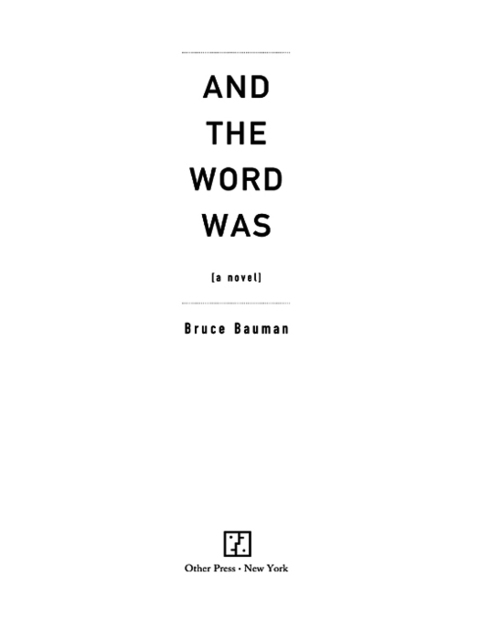 Cover image for book And the Word Was