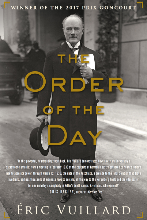 Cover image for book The Order of the Day