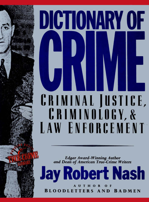 Cover image for book Dictionary of Crime