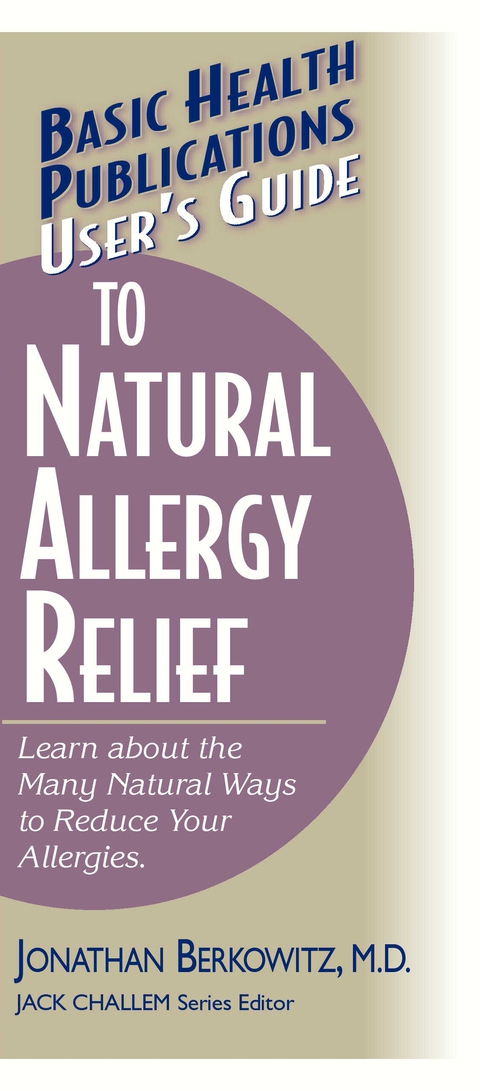 Cover image for book User's Guide to Natural Allergy Relief