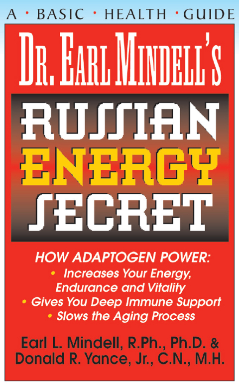 Cover image for book Dr. Earl Mindell's Russian Energy Secret