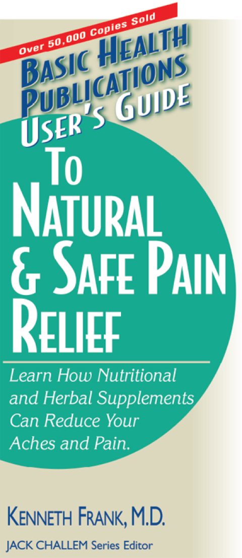 Cover image for book User's Guide to Natural & Safe Pain Relief