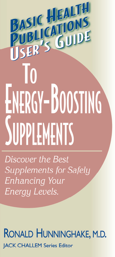 Cover image for book User's Guide to Energy-Boosting Supplements