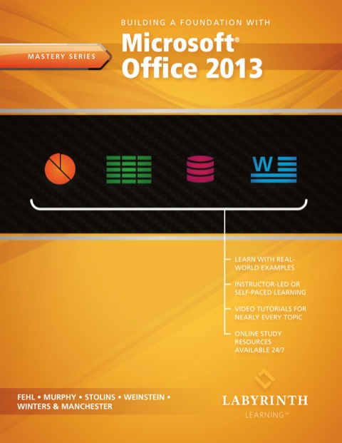 Cover image for book Building a Foundation with Microsoft Office 2013