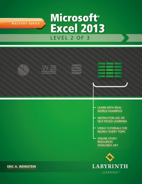 Cover image for book Microsoft Excel 2013: Level 2