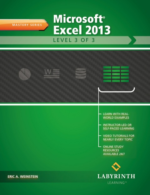 Cover image for book Microsoft Excel 2013: Level 3