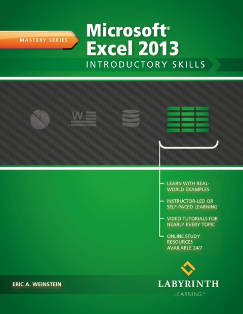 Cover image for book Microsoft Excel 2013: Introductory Skills