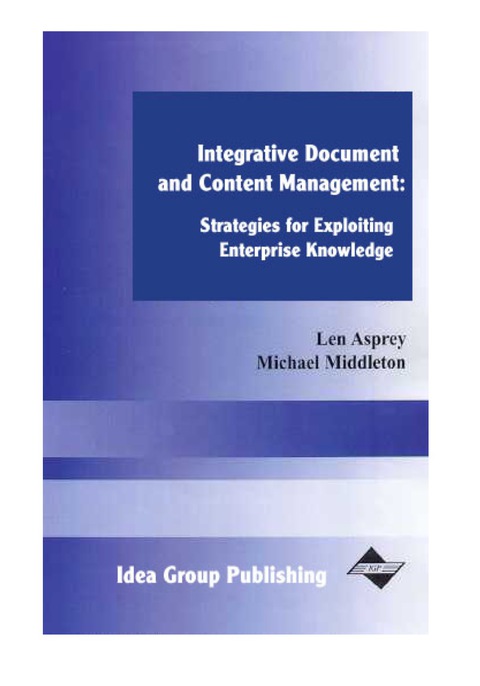 Cover image for book Integrative Document and Content Management