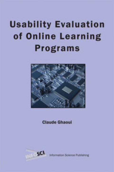Cover image for book Usability Evaluation of Online Learning Programs