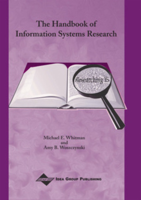 Cover image for book The Handbook of Information Systems Research