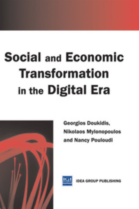 Cover image for book Social and Economic Transformation in the Digital Era