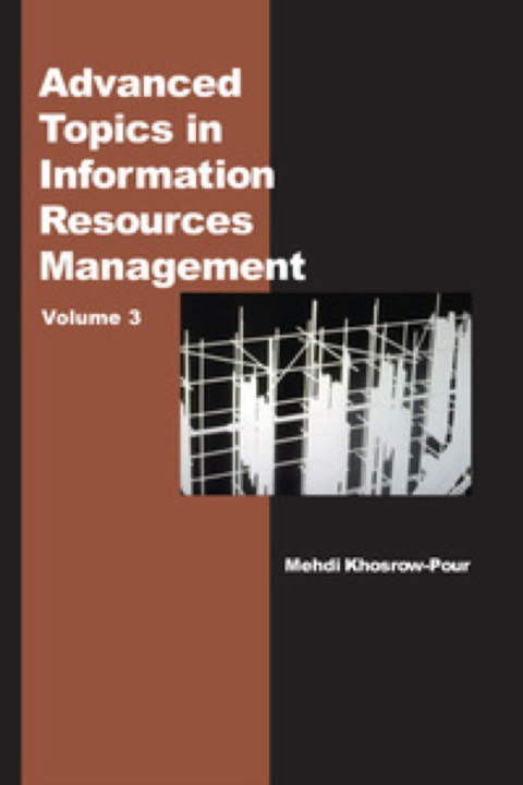 Cover image for book Advanced Topics in Information Resources Management, Volume 3