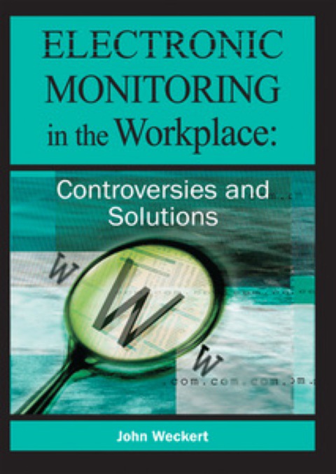 Cover image for book Electronic Monitoring in the Workplace