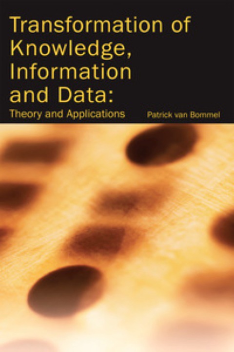 Cover image for book Transformation of Knowledge, Information and Data