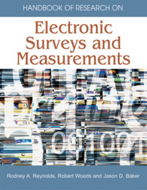 Cover image for book Handbook of Research on Electronic Surveys and Measurements