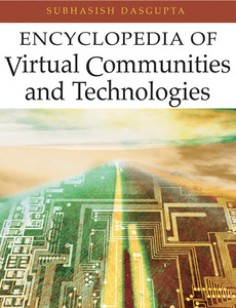 Cover image for book Encyclopedia of Virtual Communities and Technologies