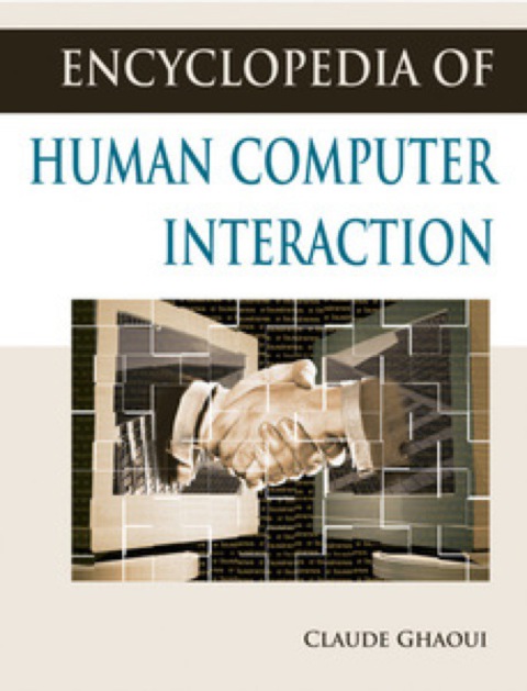 Cover image for book Encyclopedia of Human Computer Interaction