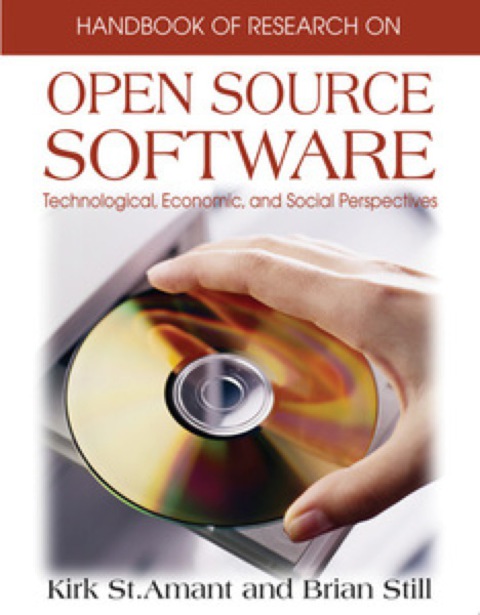 Cover image for book Handbook of Research on Open Source Software