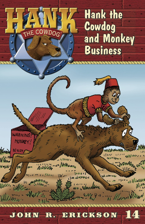 Cover image for book Hank the Cowdog and Monkey Business