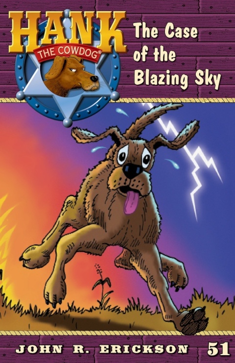 Cover image for book The Case of the Blazing Sky