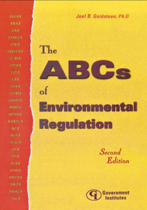 Cover image for book The ABCs of Environmental Regulation