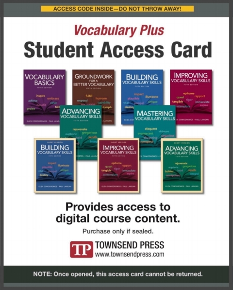 Cover image for book Vocabulary Plus - Student Access