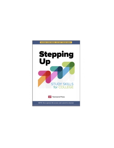 Cover image for book Stepping Up: Study Skills for College (Courseware)
