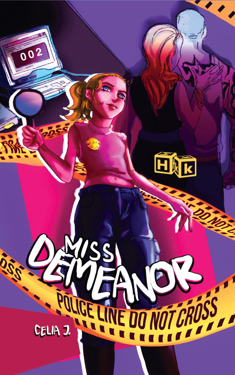 Cover image for book Miss Demeanor: The Case of the Long Blonde Hair