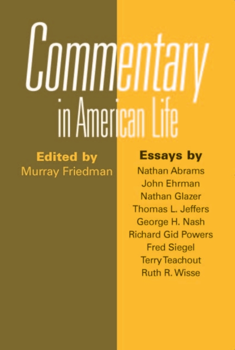 Cover image for book Commentary In American Life