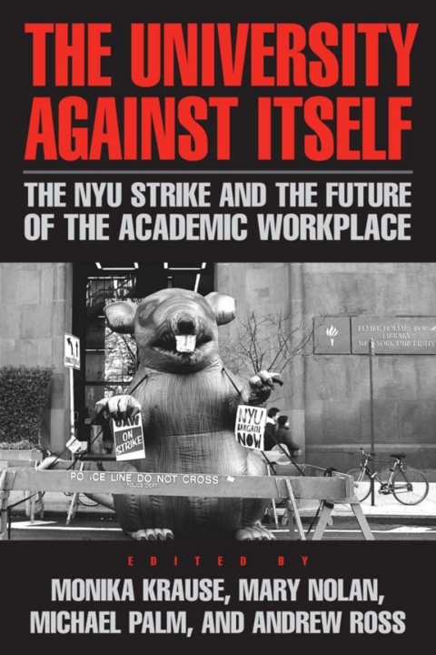 Cover image for book The University Against Itself