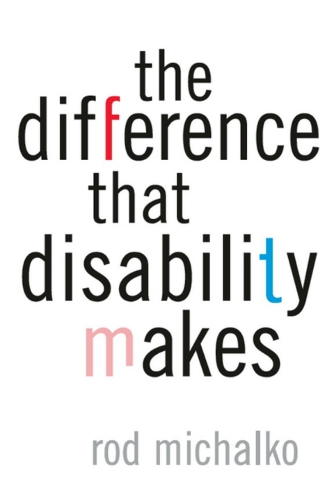 Cover image for book The Difference That Disability Makes