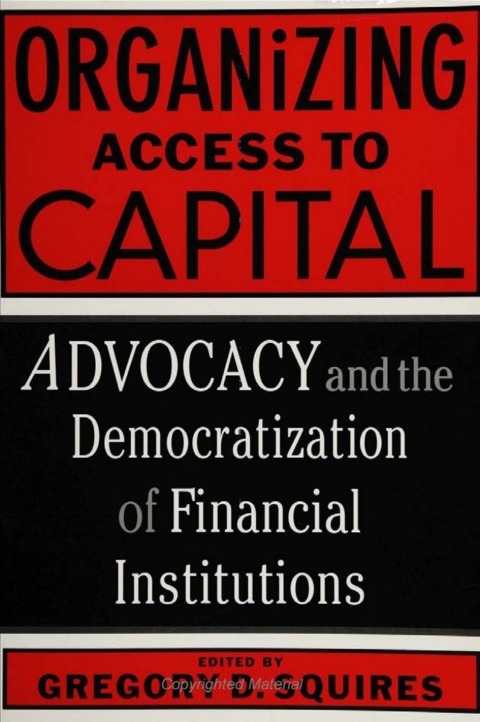 Cover image for book Organizing Access To Capital
