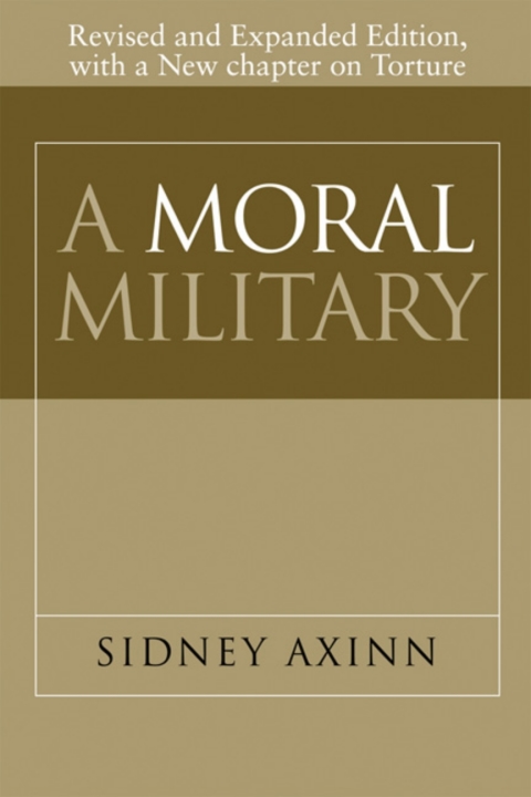 Cover image for book A Moral Military