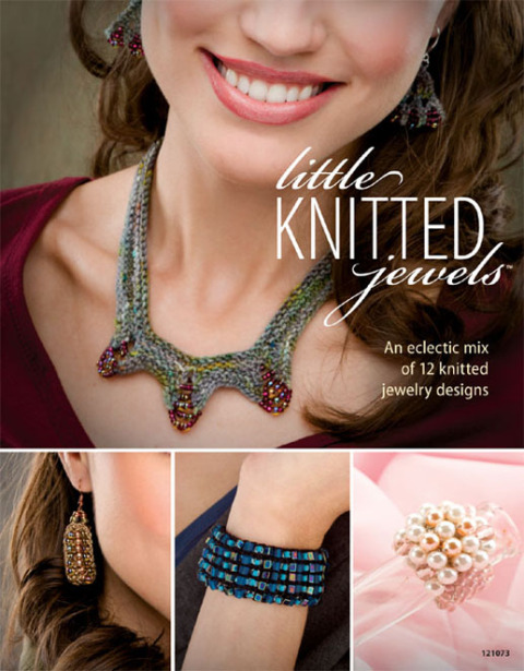 Cover image for book Little Knitted Jewels: An Eclectic Mix of 12 Knitted Jewelry Designs