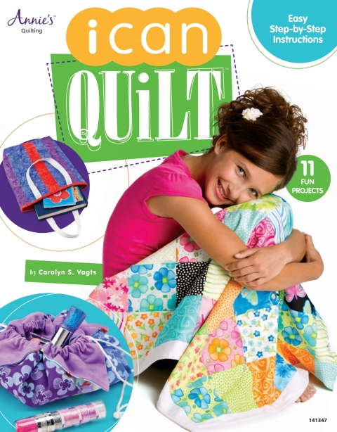 Cover image for book I Can Quilt