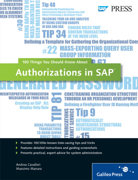 Cover image for book Authorizations in SAP