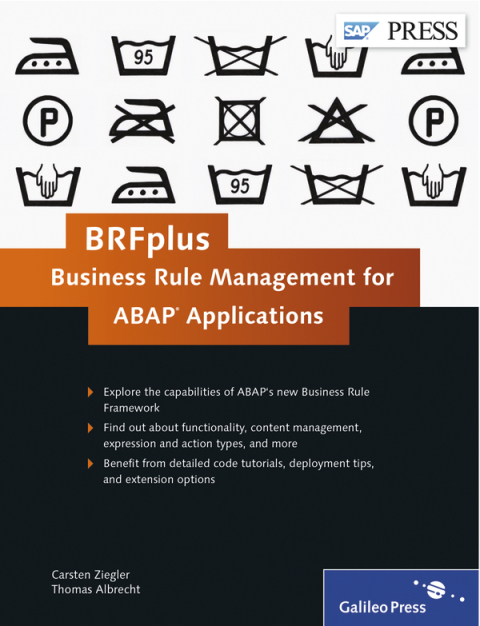 Cover image for book BRFplus—Business Rule Management for ABAP Applications